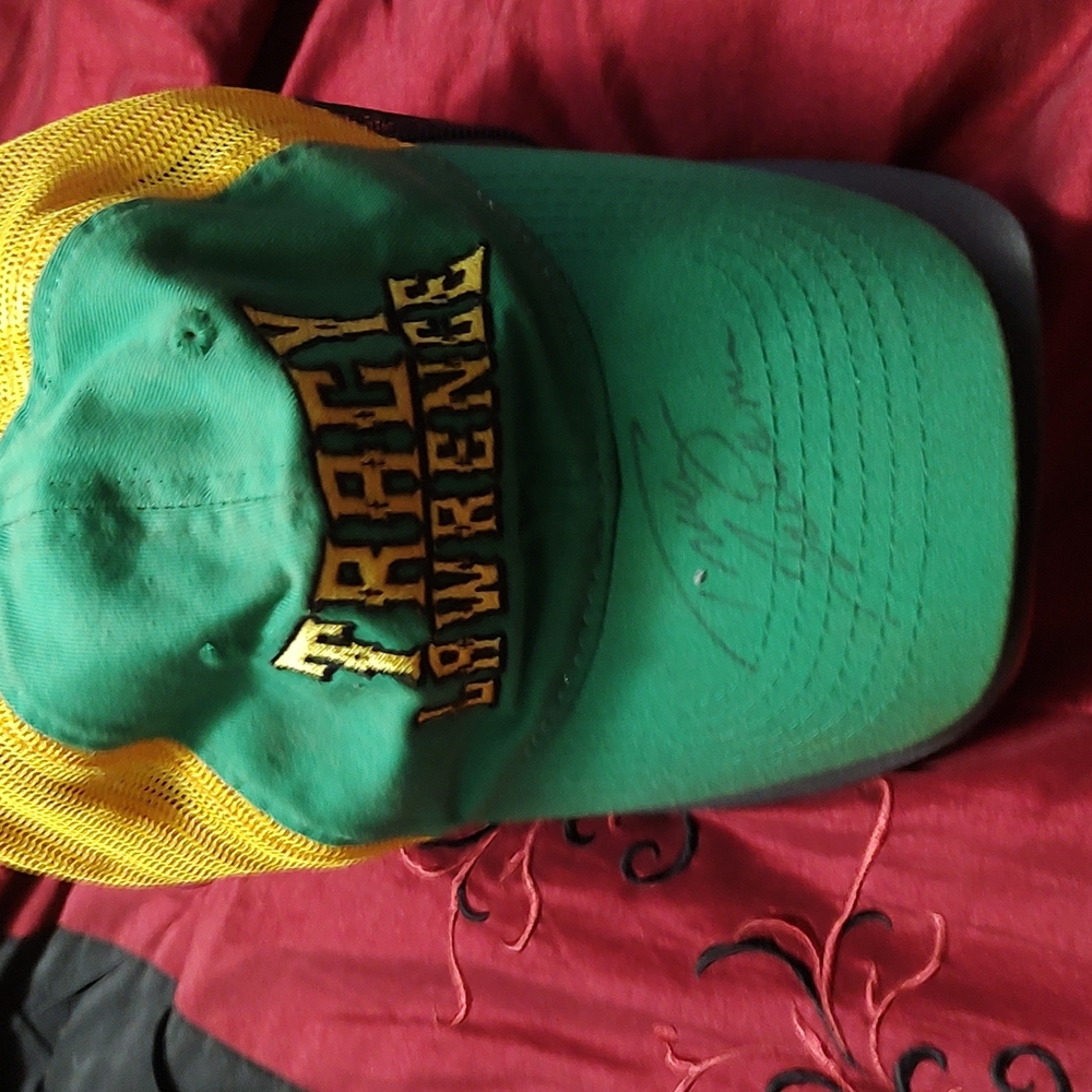 Autographed cap